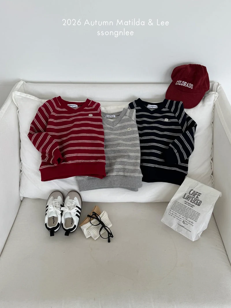 Matilda & Lee - Korean Children Fashion - #minifashionista - Pound V-Neck - 8