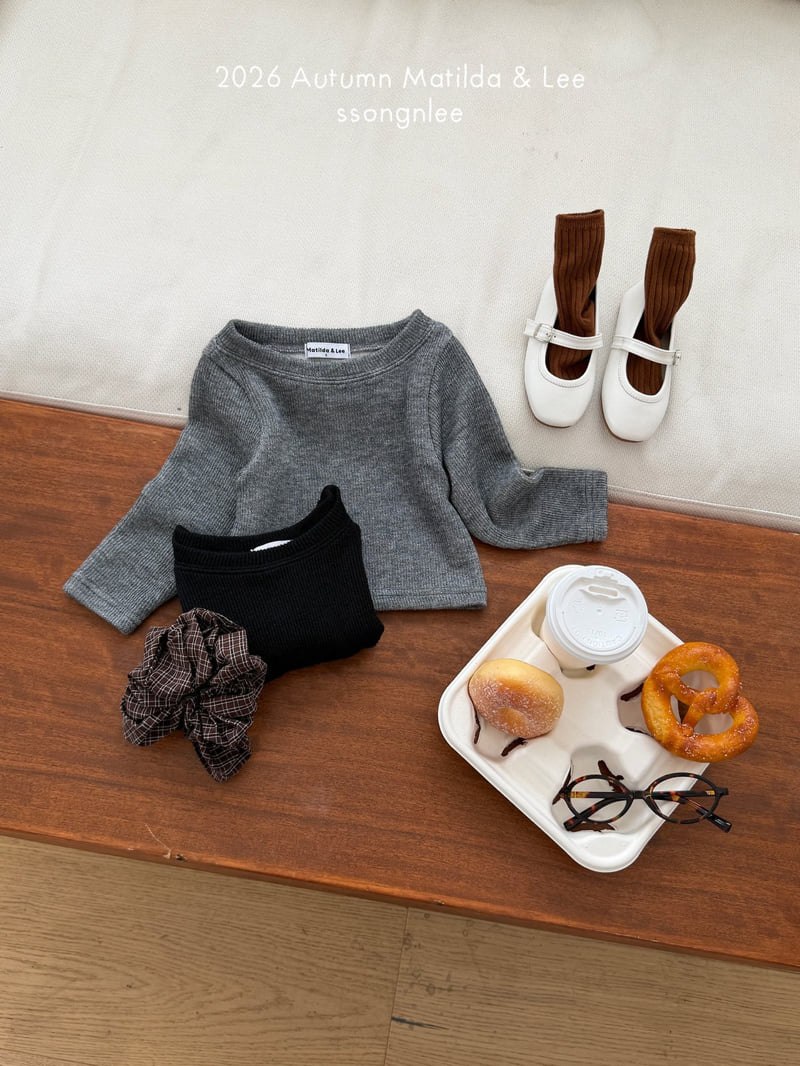 Matilda & Lee - Korean Children Fashion - #minifashionista - Knit Off-Shoulder - 8