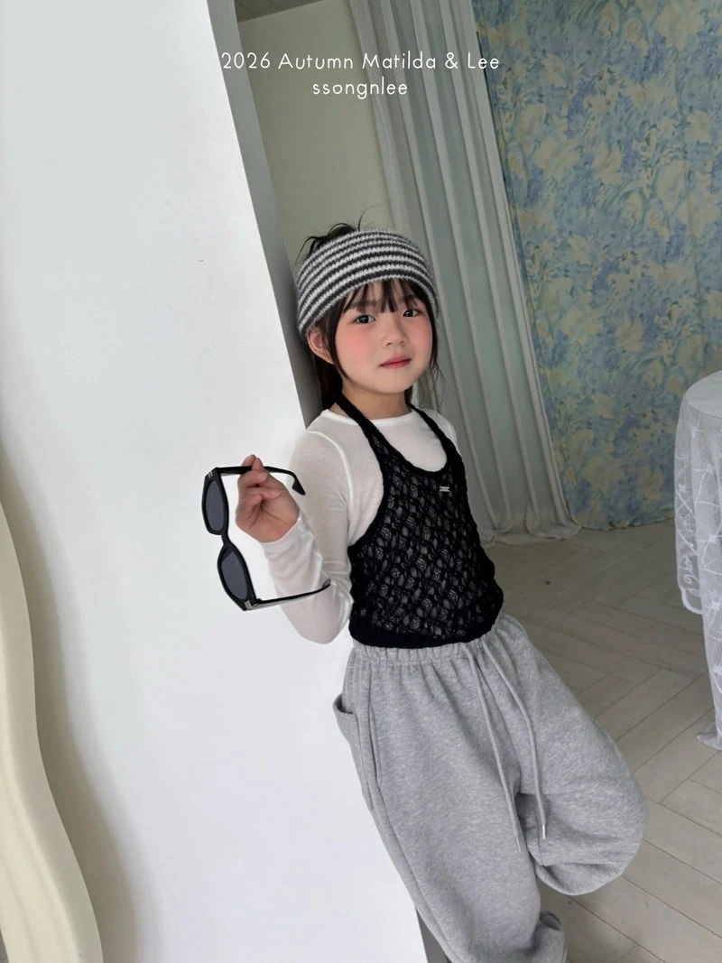 Matilda & Lee - Korean Children Fashion - #minifashionista - Lace Halter Tee - 5