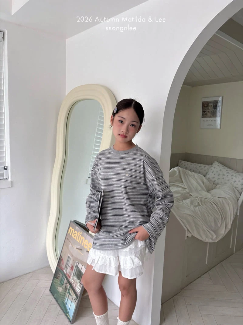 Matilda & Lee - Korean Children Fashion - #prettylittlegirls - Deli Stripe Tee - 3