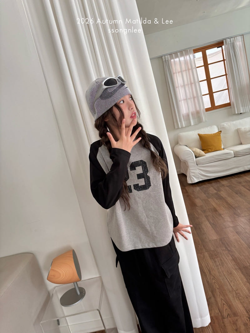 Matilda & Lee - Korean Children Fashion - #minifashionista - 23 Colorblock Raglan Tee - 4
