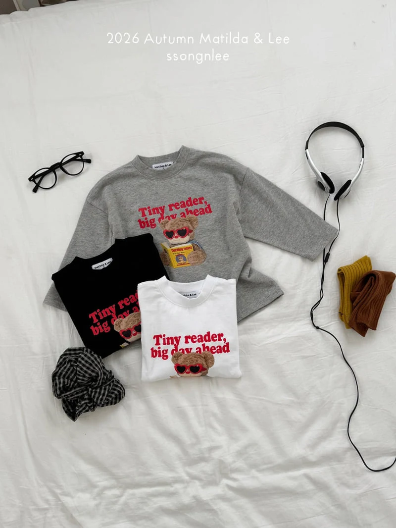 Matilda & Lee - Korean Children Fashion - #prettylittlegirls - Bear Tee - 8