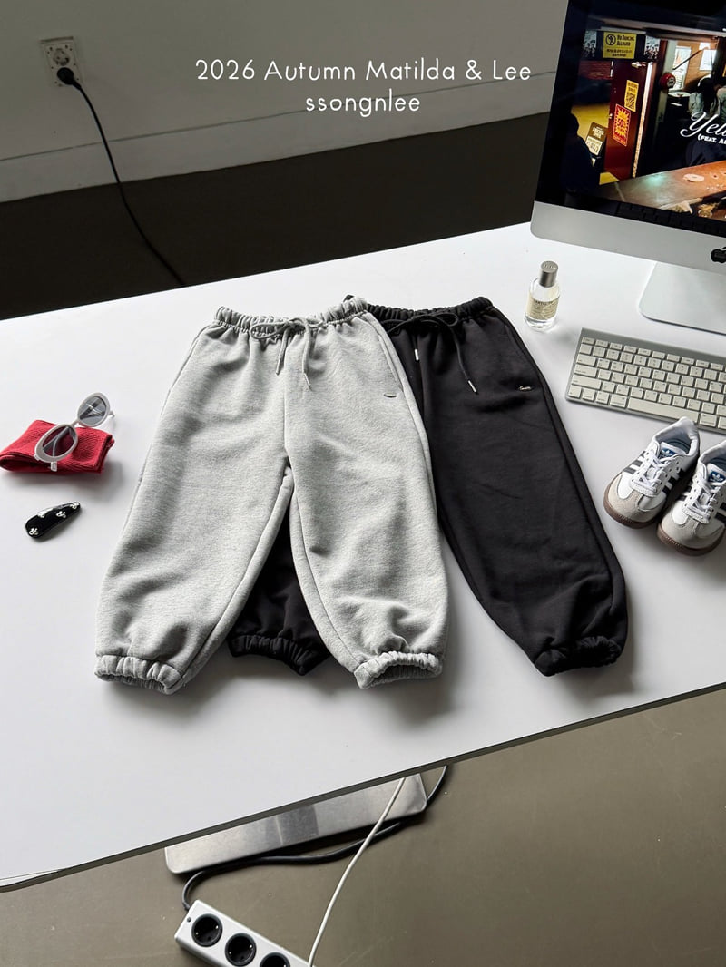 Matilda & Lee - Korean Children Fashion - #prettylittlegirls - String Jogger Pants - 6