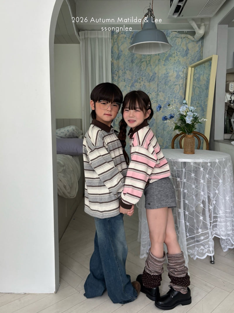 Matilda & Lee - Korean Children Fashion - #prettylittlegirls - Serani Collar Tee - 9