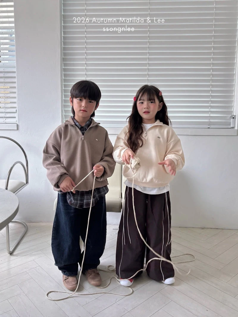Matilda & Lee - Korean Children Fashion - #prettylittlegirls - Half-Zip Knit - 3