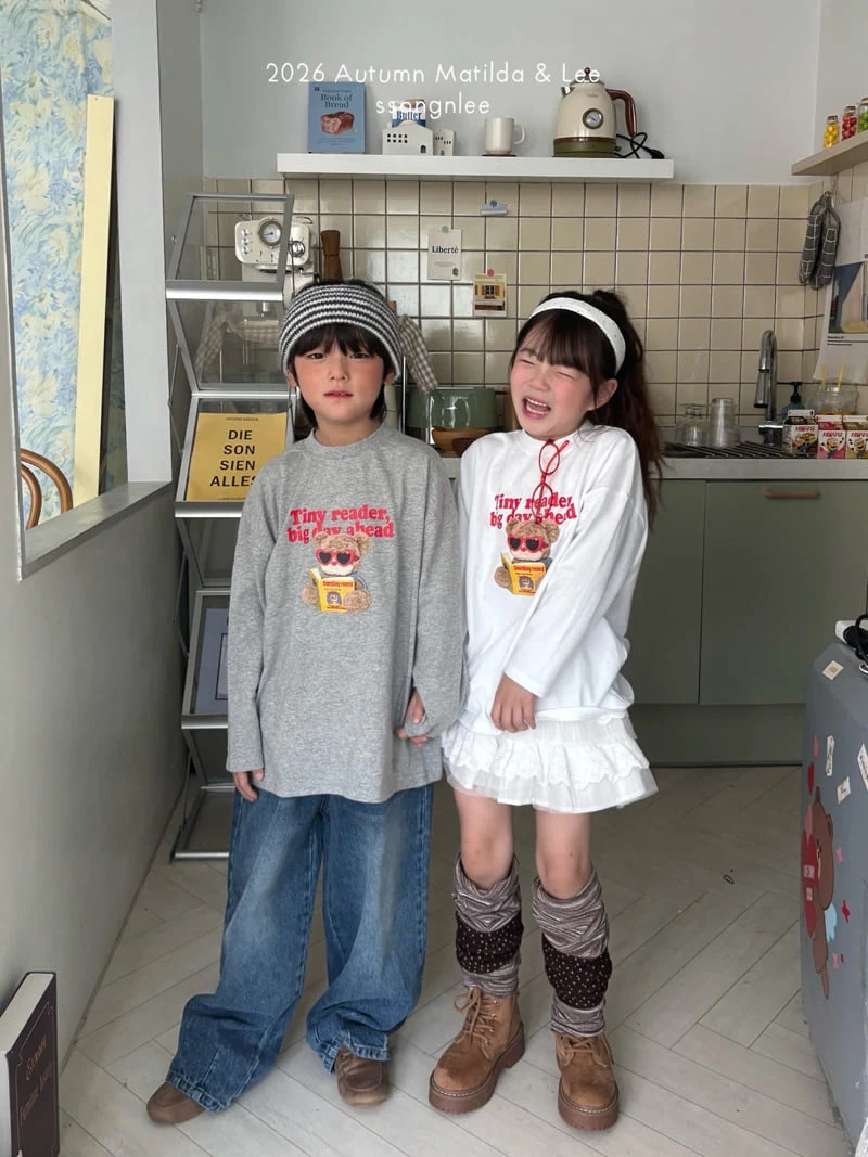 Matilda & Lee - Korean Children Fashion - #stylishchildhood - Bear Tee - 11