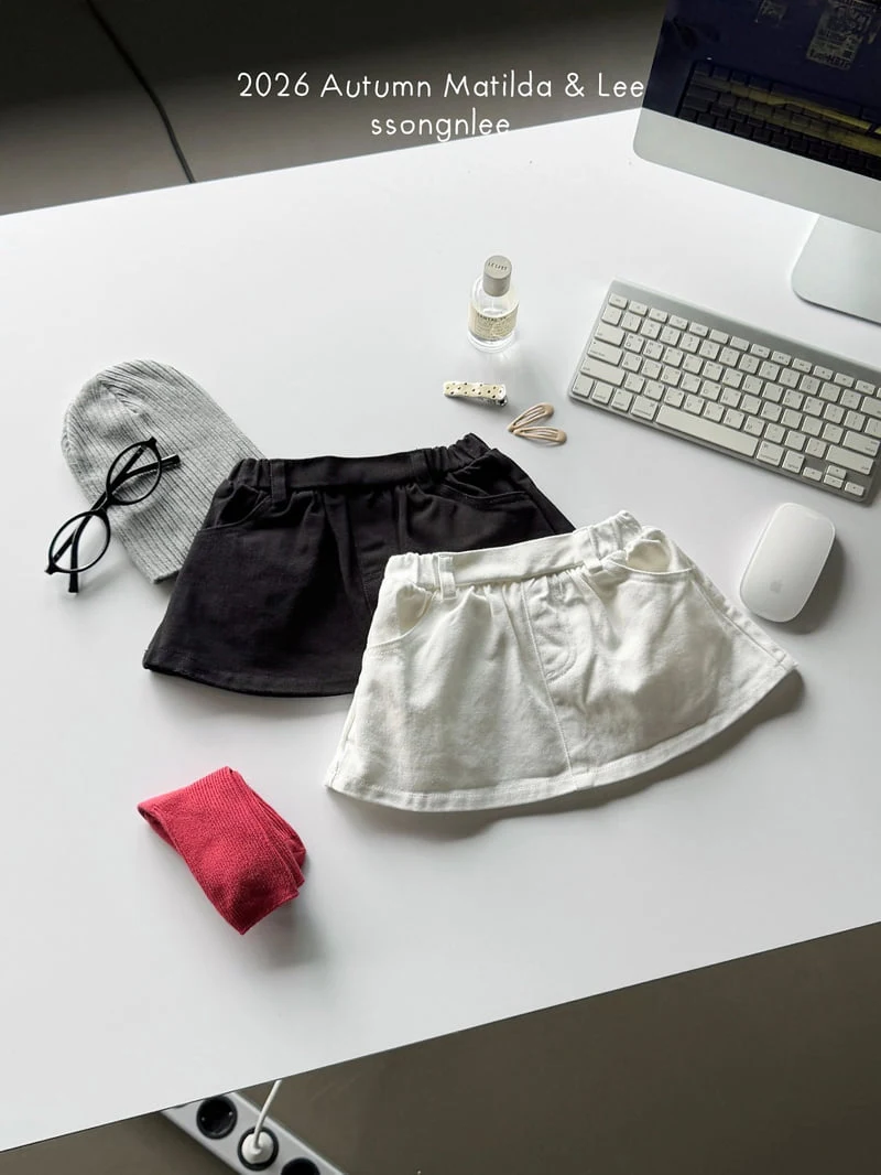 Matilda & Lee - Korean Children Fashion - #stylishchildhood - Daily Cotton Skirt - 6