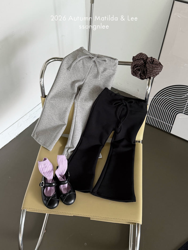 Matilda & Lee - Korean Children Fashion - #stylishchildhood - Autumn Daily Bootcut Pants - 8