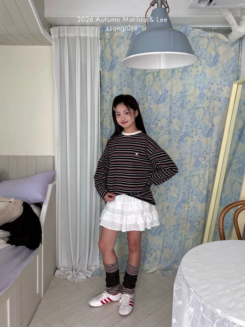 Matilda & Lee - Korean Children Fashion - #stylishchildhood - River Lace Skirt - 5