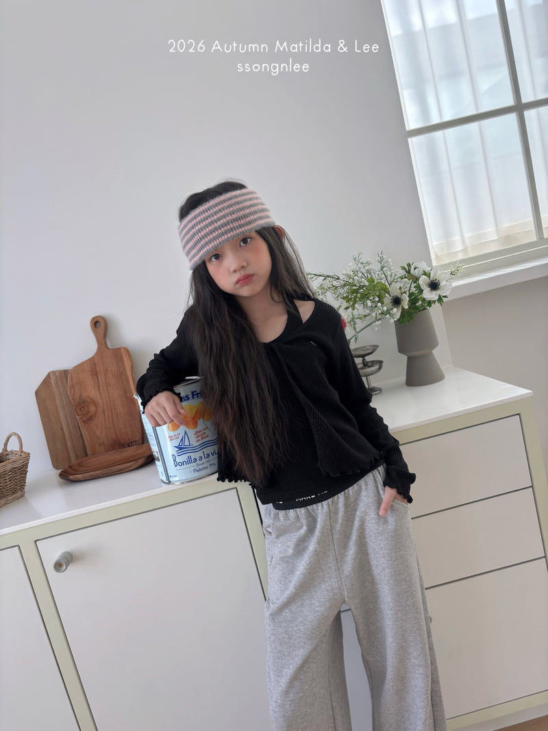 Matilda & Lee - Korean Children Fashion - #toddlerclothing - Twisted Cardigan Set - 4