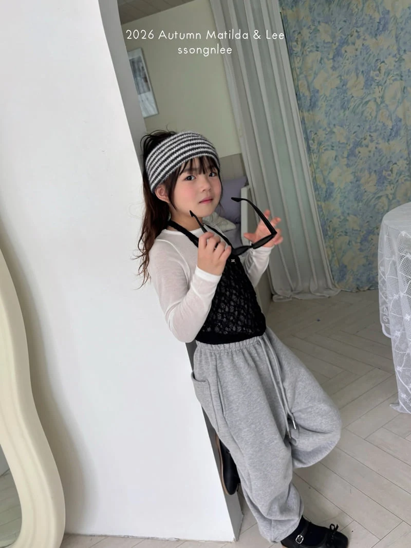 Matilda & Lee - Korean Children Fashion - #stylishchildhood - Lace Halter Tee - 9