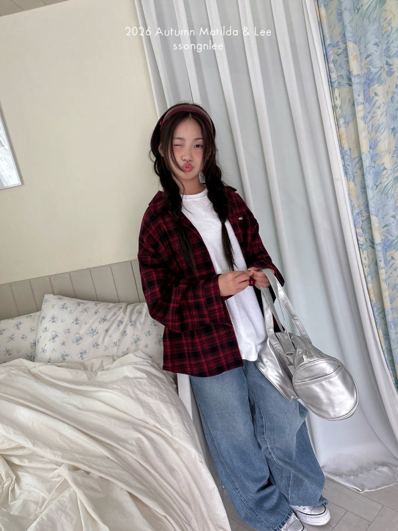 Matilda & Lee - Korean Children Fashion - #todddlerfashion - About Check Shirt - 2