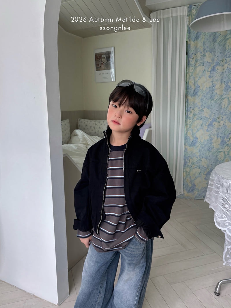 Matilda & Lee - Korean Children Fashion - #todddlerfashion - Stand Blouson