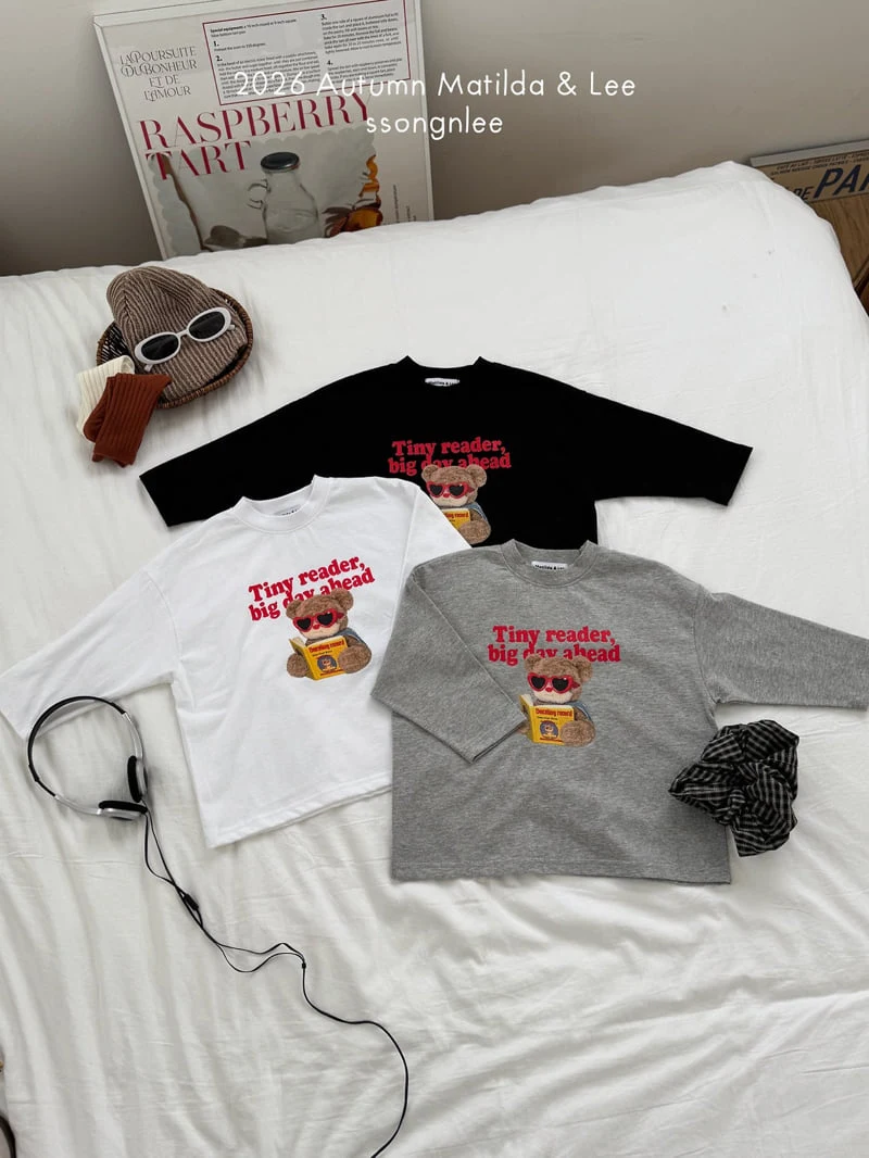 Matilda & Lee - Korean Children Fashion - #todddlerfashion - Bear Tee - 9