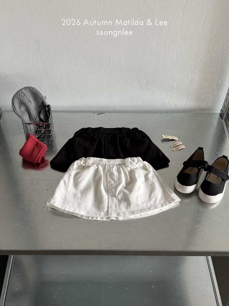 Matilda & Lee - Korean Children Fashion - #prettylittlegirls - Daily Cotton Skirt - 4