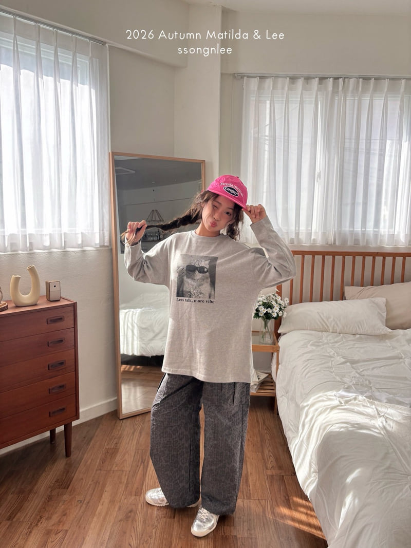 Matilda & Lee - Korean Children Fashion - #todddlerfashion - Sunglasses Cat Tee - 11