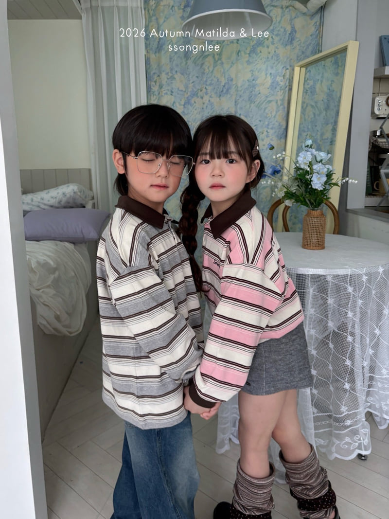 Matilda & Lee - Korean Children Fashion - #todddlerfashion - Serani Collar Tee - 10