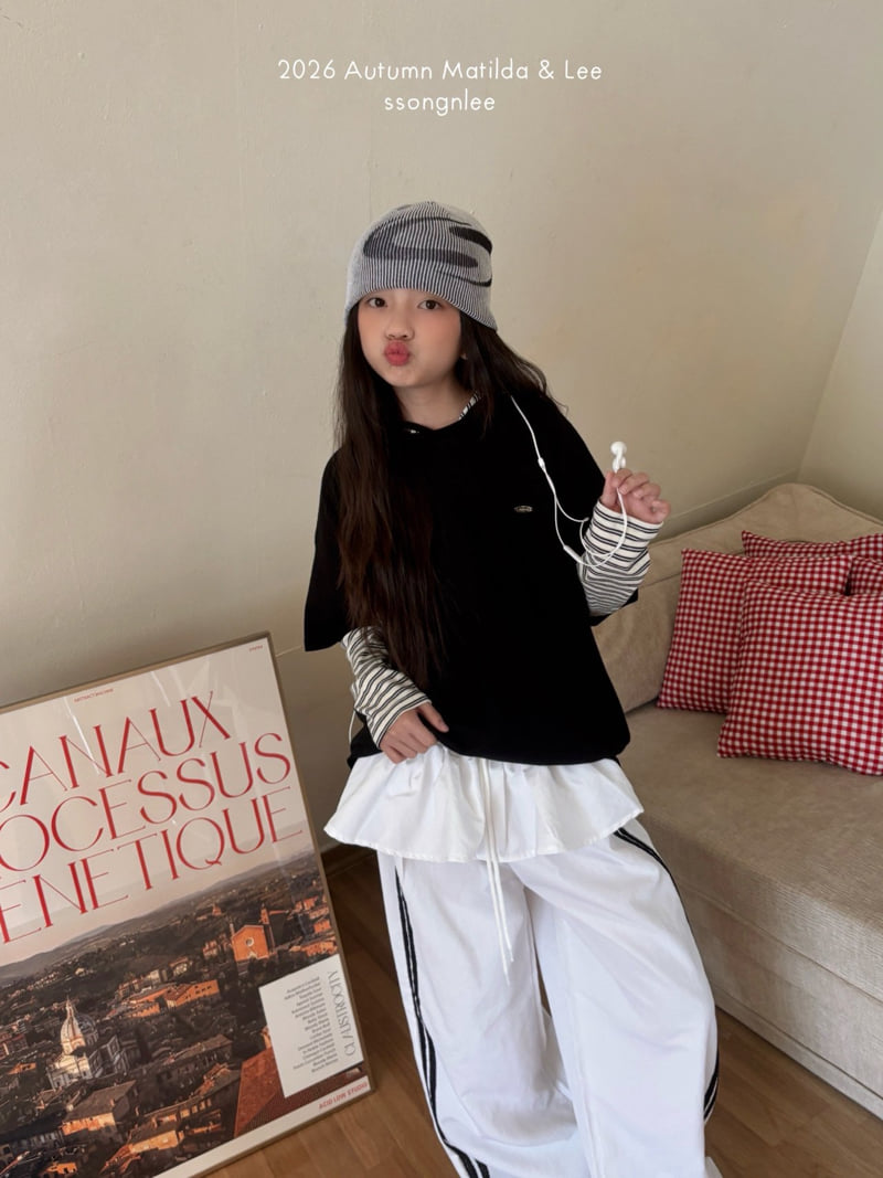 Matilda & Lee - Korean Children Fashion - #todddlerfashion - Autumn Short-Sleeve Tee - 7