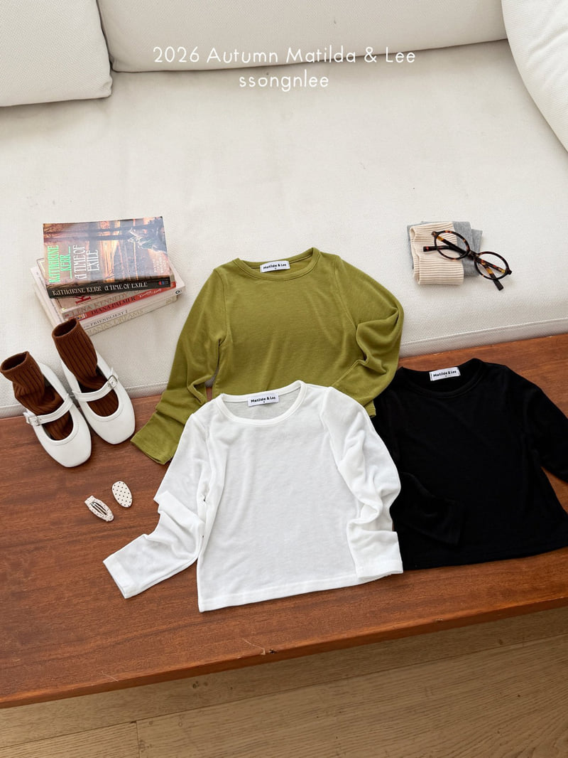 Matilda & Lee - Korean Children Fashion - #todddlerfashion - Basic Inner Tee - 12