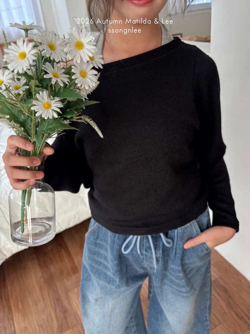 Matilda & Lee - Korean Children Fashion - #todddlerfashion - Knit Off-Shoulder - 10