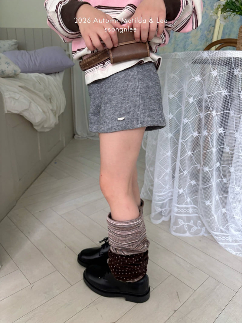 Matilda & Lee - Korean Children Fashion - #todddlerfashion - Knit Short Pants - 8