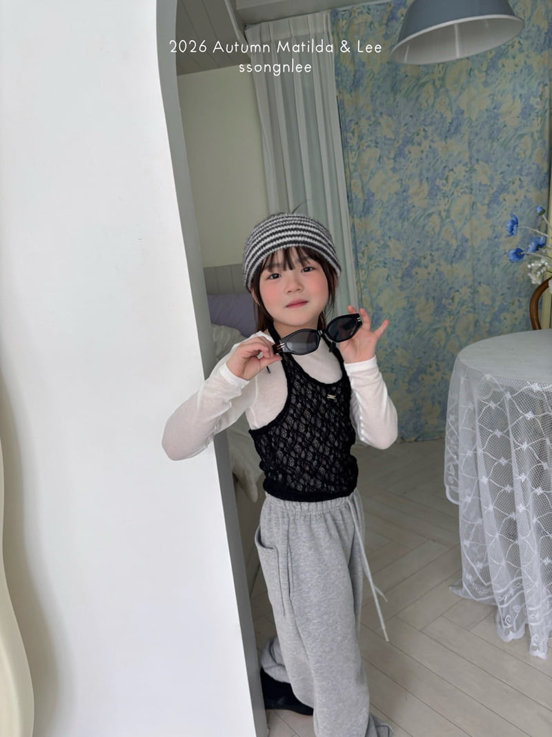 Matilda & Lee - Korean Children Fashion - #todddlerfashion - Lace Halter Tee - 7