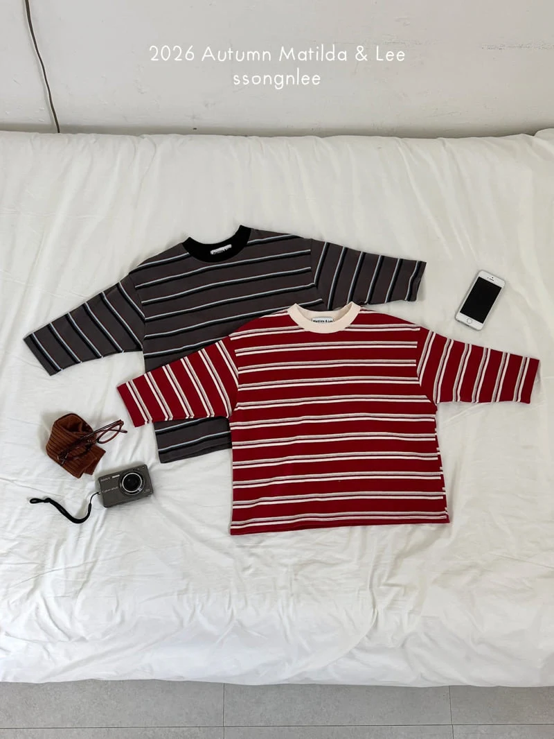 Matilda & Lee - Korean Children Fashion - #toddlerclothing - Retro Tee - 7