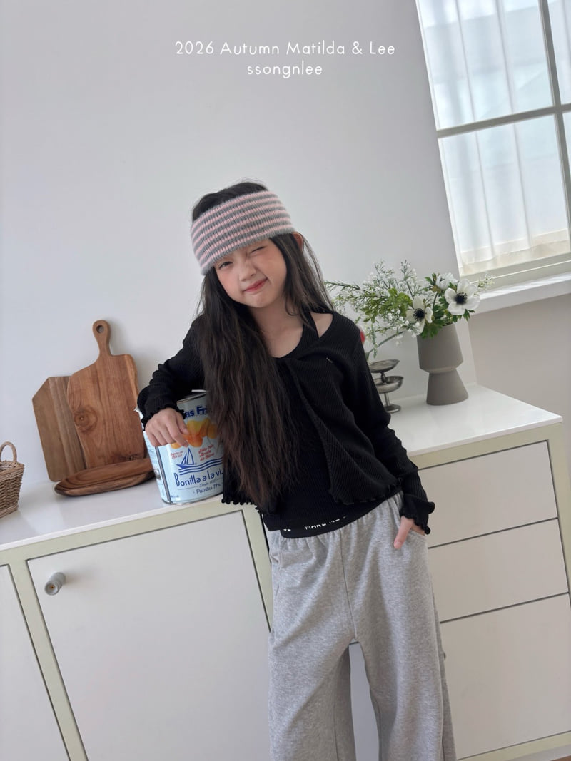 Matilda & Lee - Korean Children Fashion - #toddlerclothing - Twisted Cardigan Set - 3