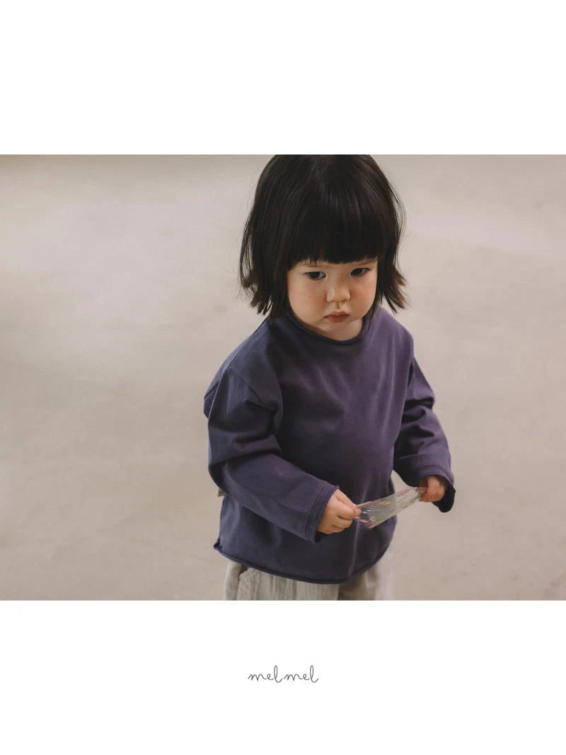 Melmel - Korean Children Fashion - #Kfashion4kids - Cut Off Tee - 5