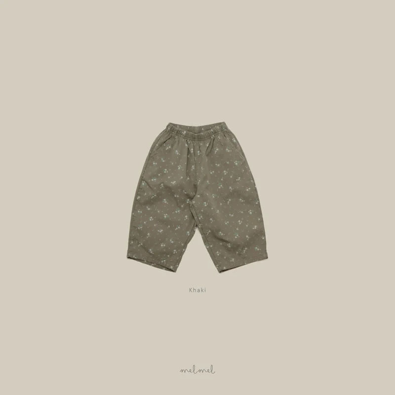 Melmel - Korean Children Fashion - #Kfashion4kids - One Flower Pants
