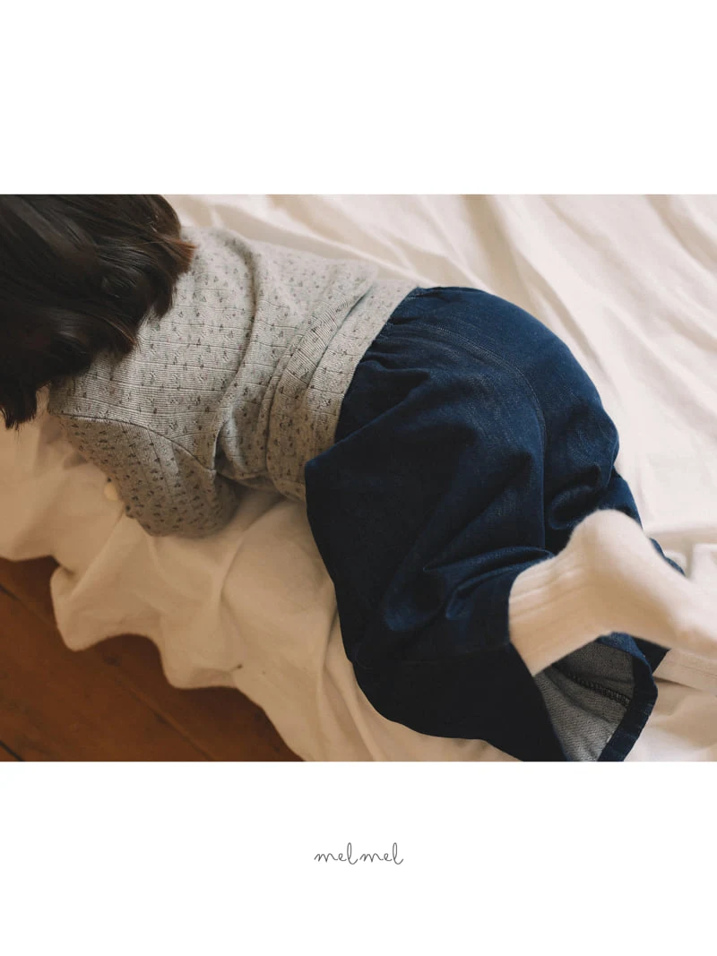 Melmel - Korean Children Fashion - #Kfashion4kids - Non Fade Denim Pants - 5