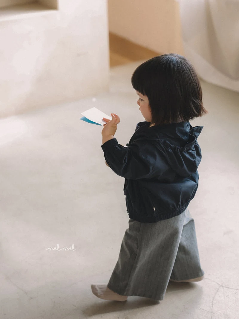 Melmel - Korean Children Fashion - #childofig - Pigment Stripe Wide Pants - 5