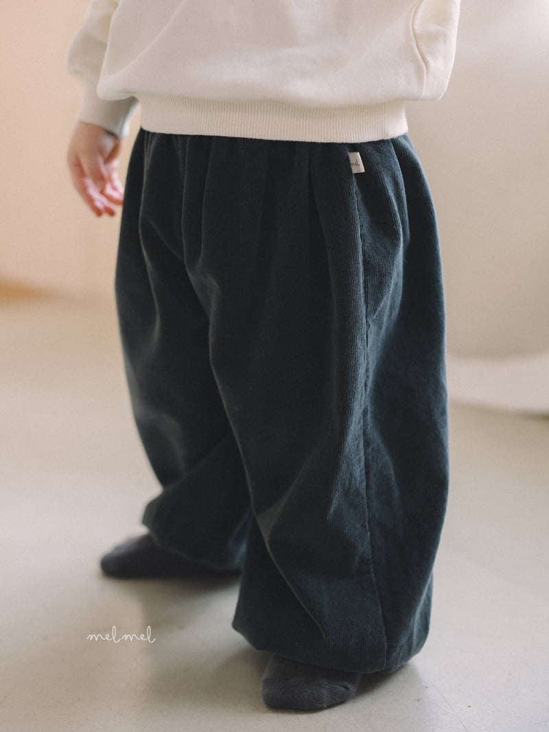 Melmel - Korean Children Fashion - #childofig - Corduroy Bloomer - 3