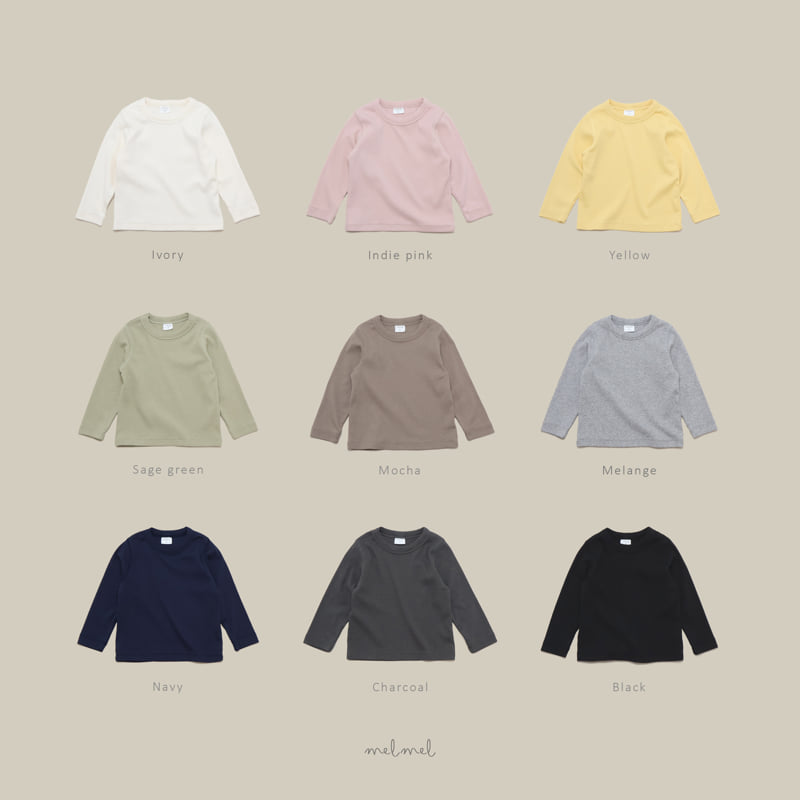 Melmel - Korean Children Fashion - #childofig - Rib Tee