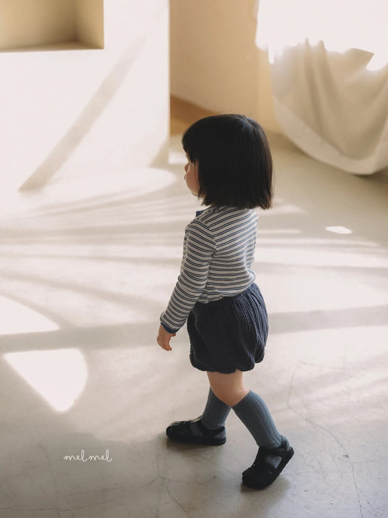 Melmel - Korean Children Fashion - #childofig - Colored Stripe Tee - 10