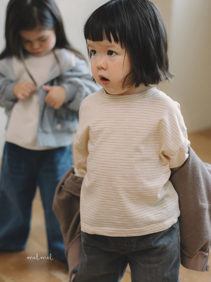 Melmel - Korean Children Fashion - #childofig - Melmel Denim Pants - 9