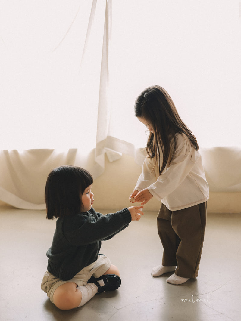 Melmel - Korean Children Fashion - #childofig - Cotton Baggy Pants - 12