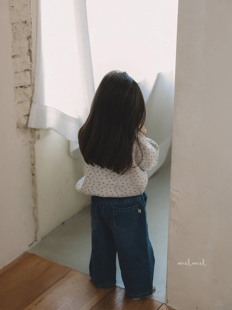 Melmel - Korean Children Fashion - #childrensboutique - Print Waffle Sweatshirts - 6