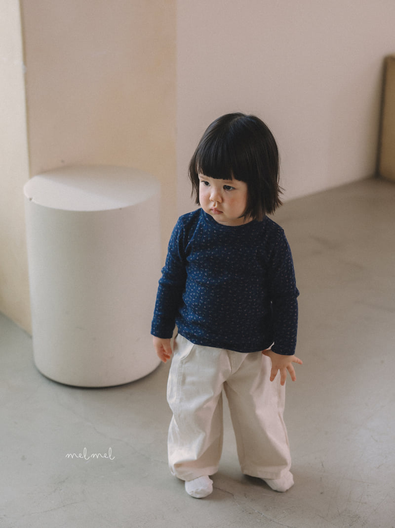 Melmel - Korean Children Fashion - #childrensboutique - Flower Rib Tee - 9