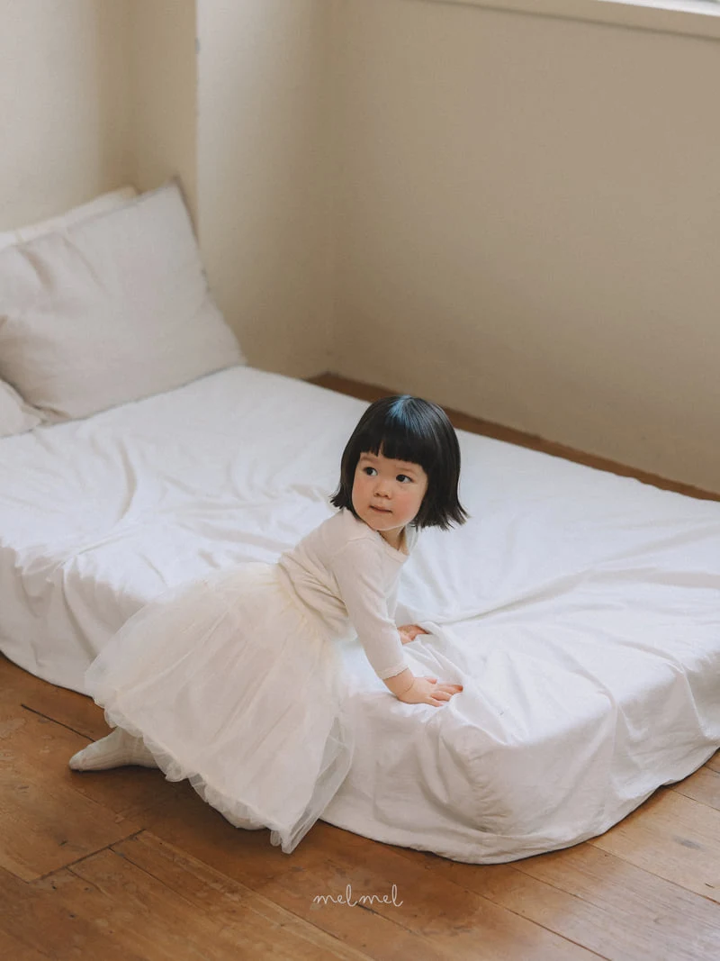 Melmel - Korean Children Fashion - #childrensboutique - Balloon Tul Skirt - 7