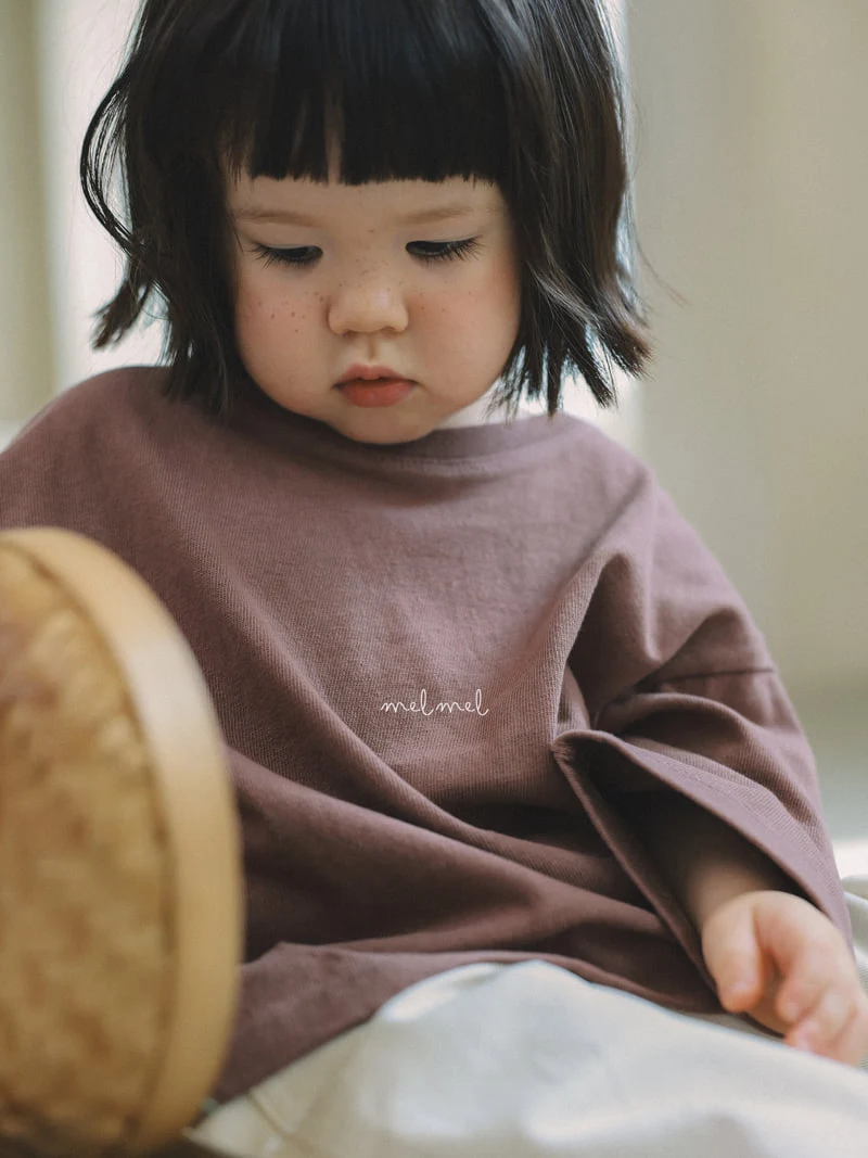 Melmel - Korean Children Fashion - #childrensboutique - Over Tee - 3