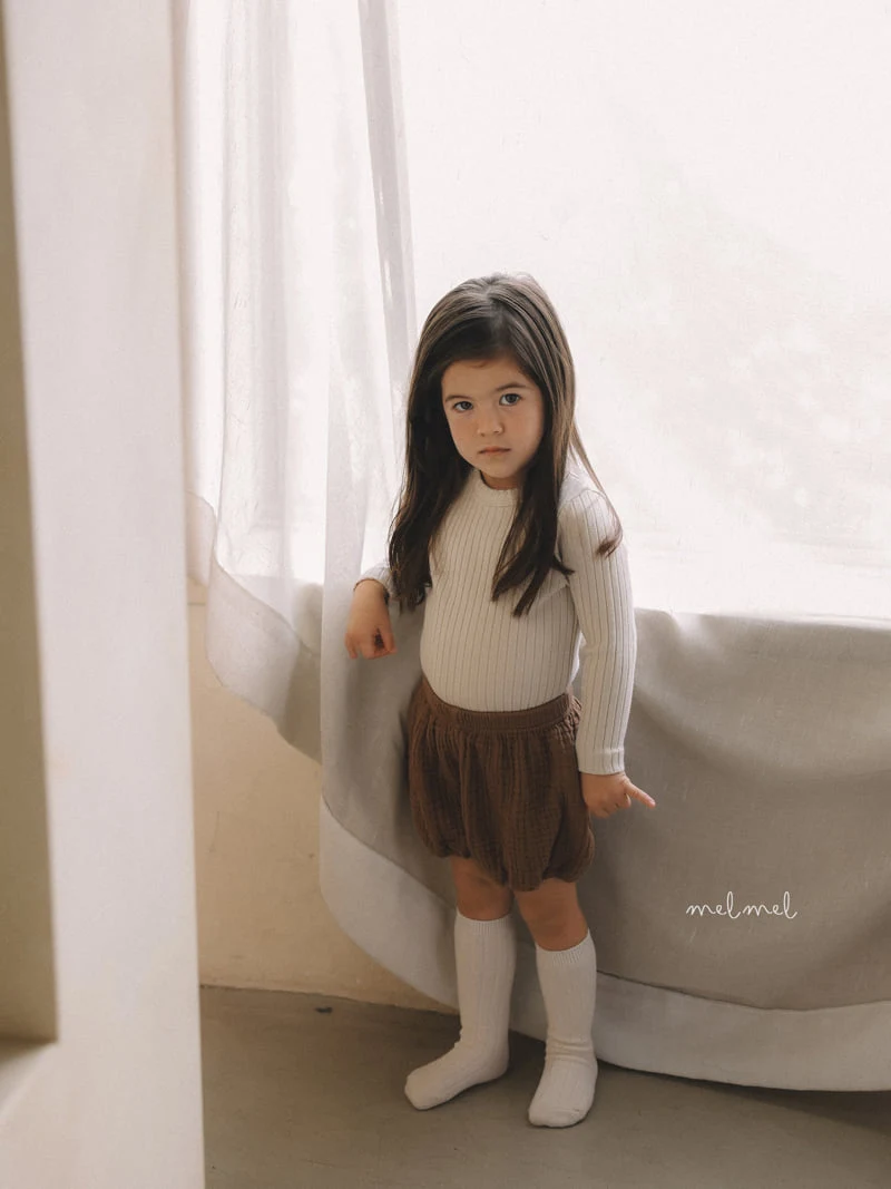 Melmel - Korean Children Fashion - #designkidswear - Milk Rib Tee - 11