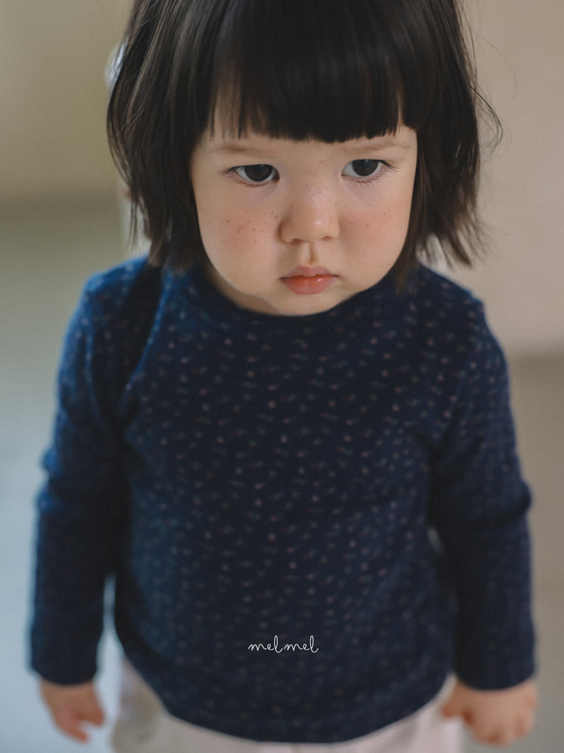 Melmel - Korean Children Fashion - #designkidswear - Flower Rib Tee - 10