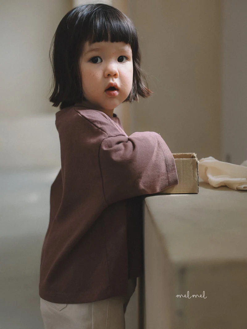 Melmel - Korean Children Fashion - #childrensboutique - Over Tee - 4