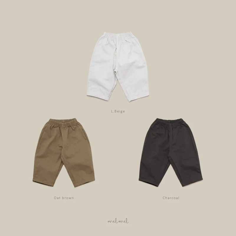 Melmel - Korean Children Fashion - #designkidswear - Cotton Baggy Pants