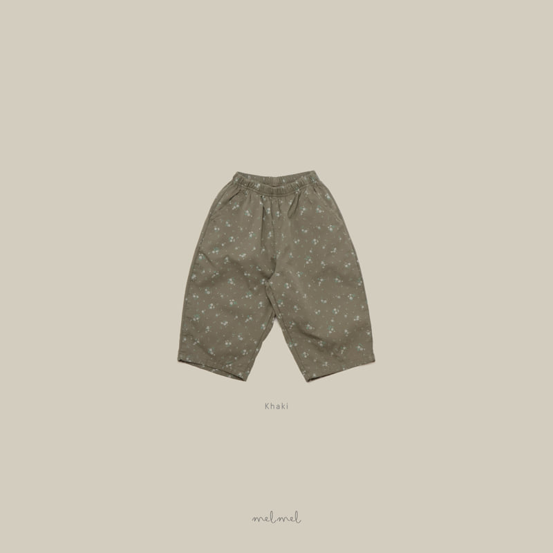 Melmel - Korean Children Fashion - #discoveringself - One Flower Pants - 10