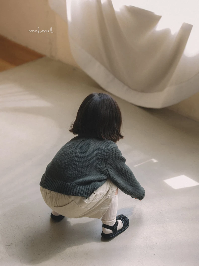 Melmel - Korean Children Fashion - #discoveringself - Corduroy Half Pants - 10