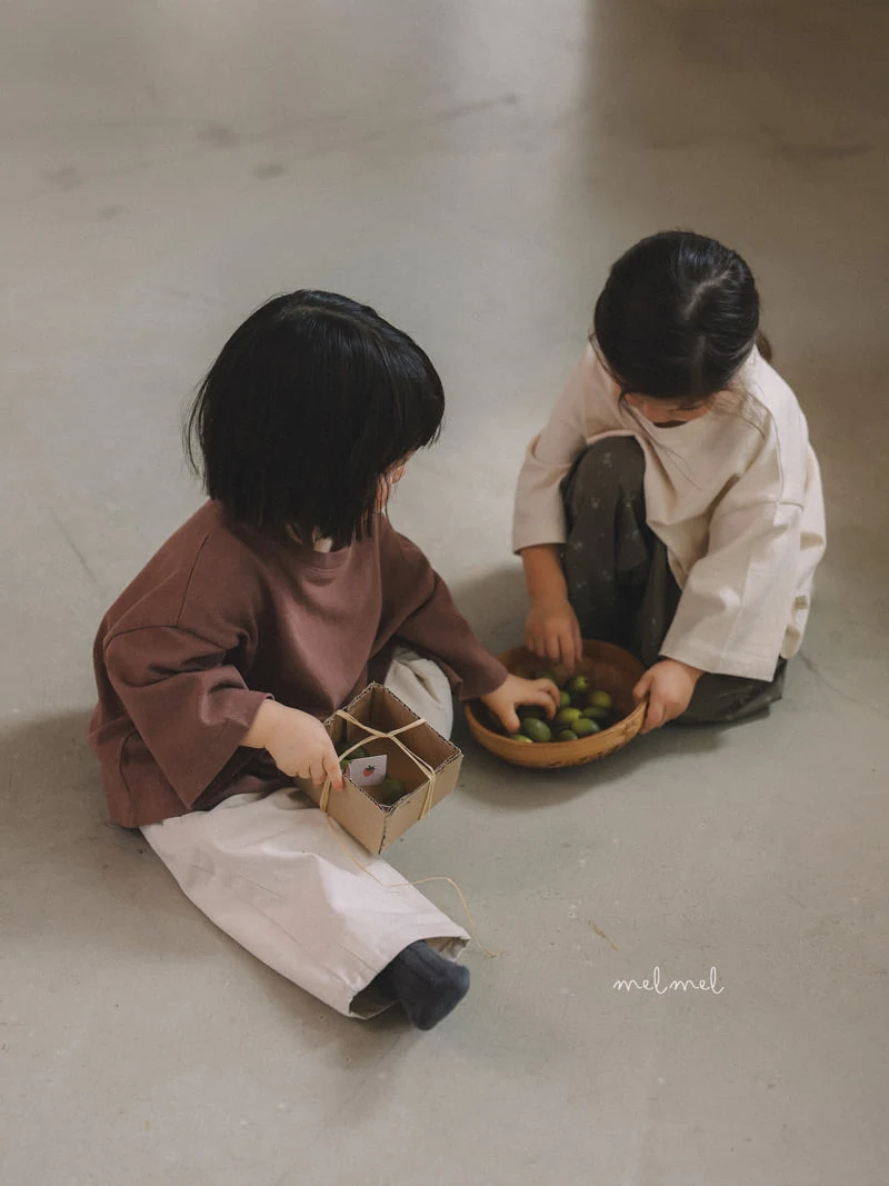 Melmel - Korean Children Fashion - #discoveringself - Over Tee - 5