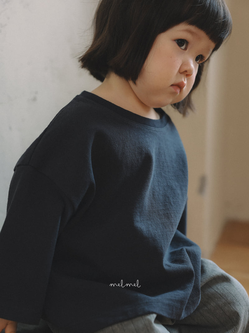 Melmel - Korean Children Fashion - #kidsshorts - Pigment Stripe Wide Pants - 11