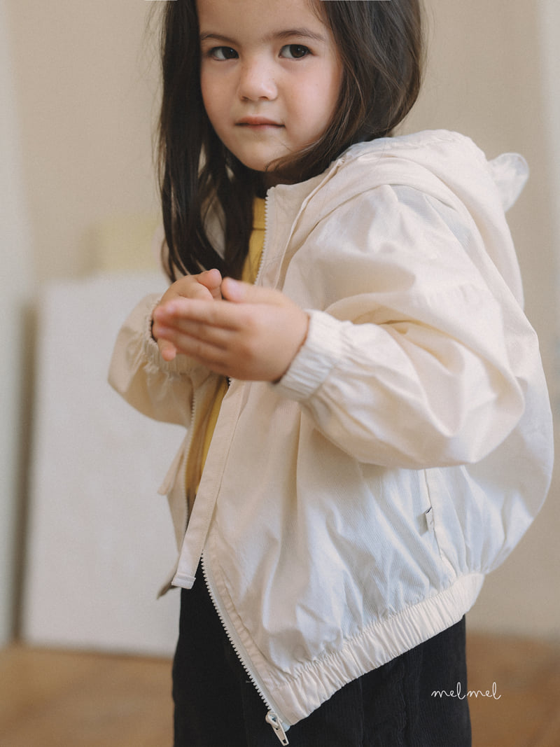 Melmel - Korean Children Fashion - #fashionkids - Breeze Hood Jumper - 4
